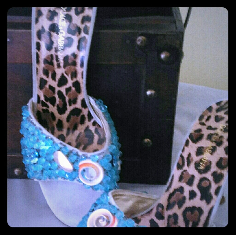 "Dolce & Gabbana" Encrust wCrystals and Sea Shells